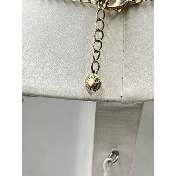 J. Crew White Pearl Center Cluster Bib Bridal Wedding Classic Dangle Necklace - Picture 13 of 13